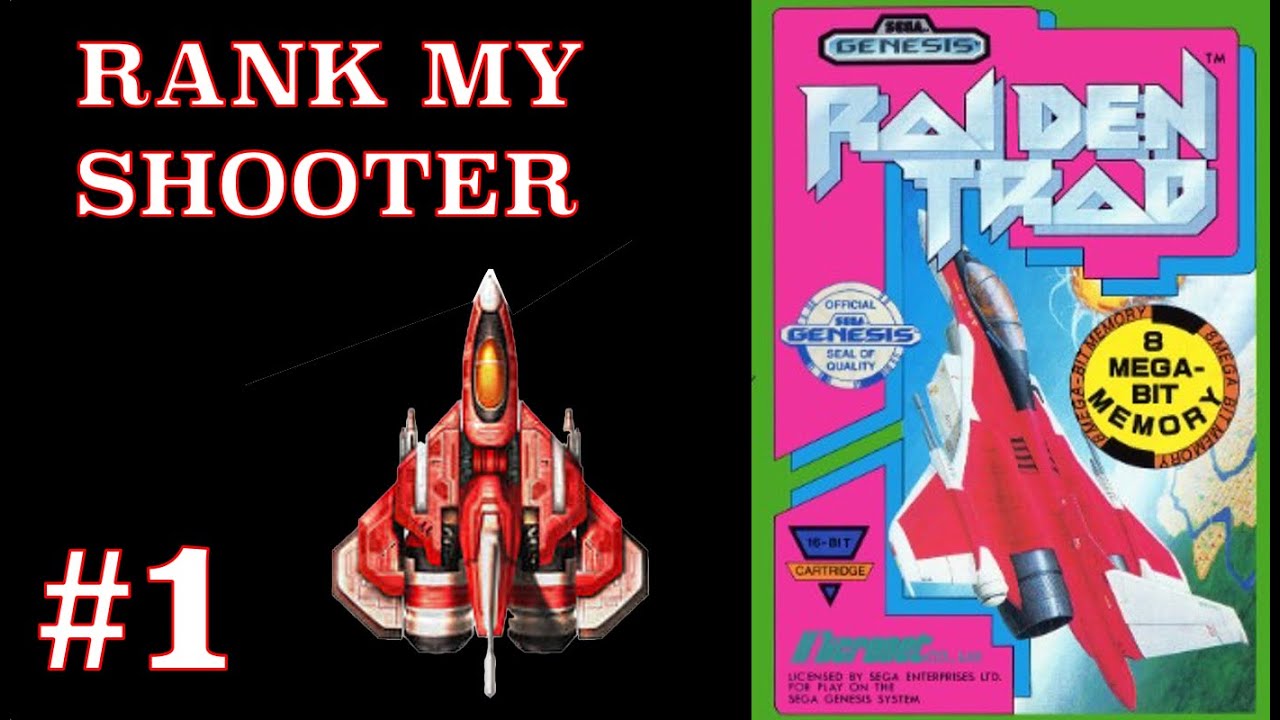 Raiden Trad (Sega Genesis) Review | Rank My Shooters Ep.1