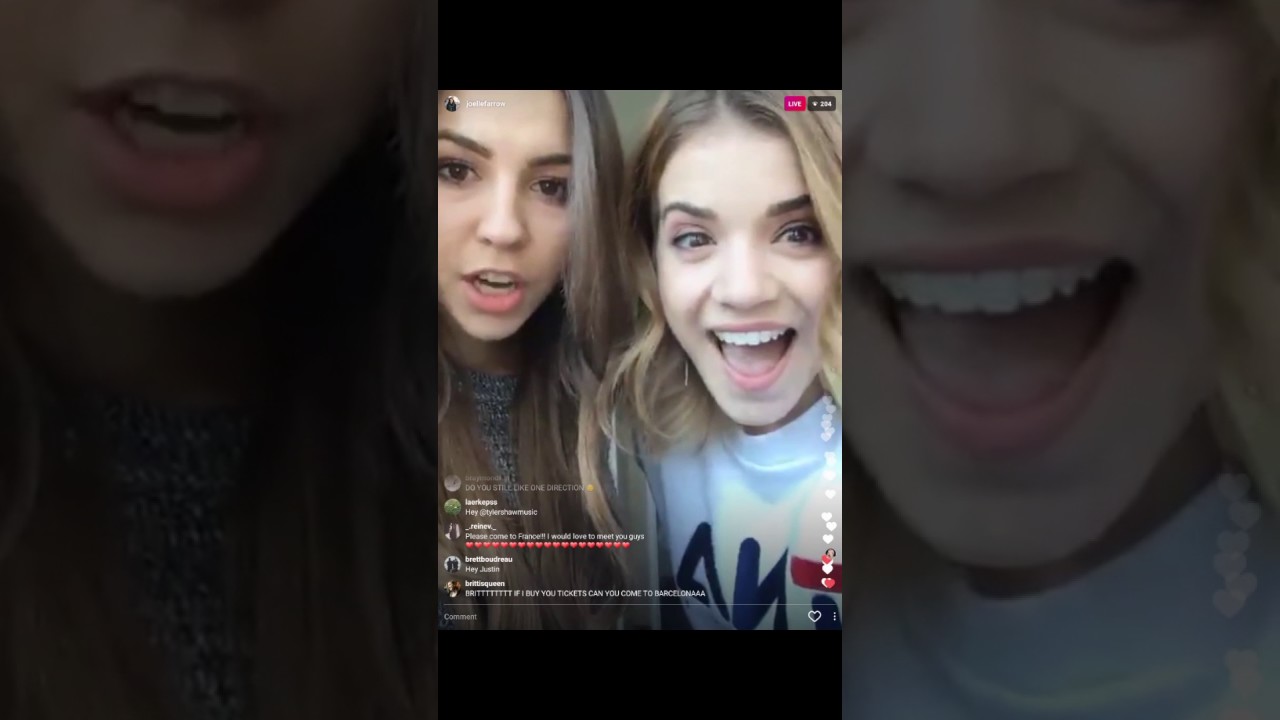 Jo & Britt instagram livestream #2
