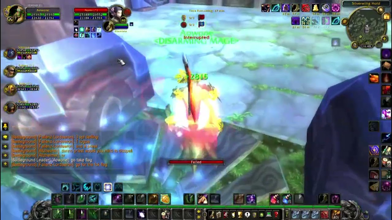 Druid heal 3.3.5 random bg warmane