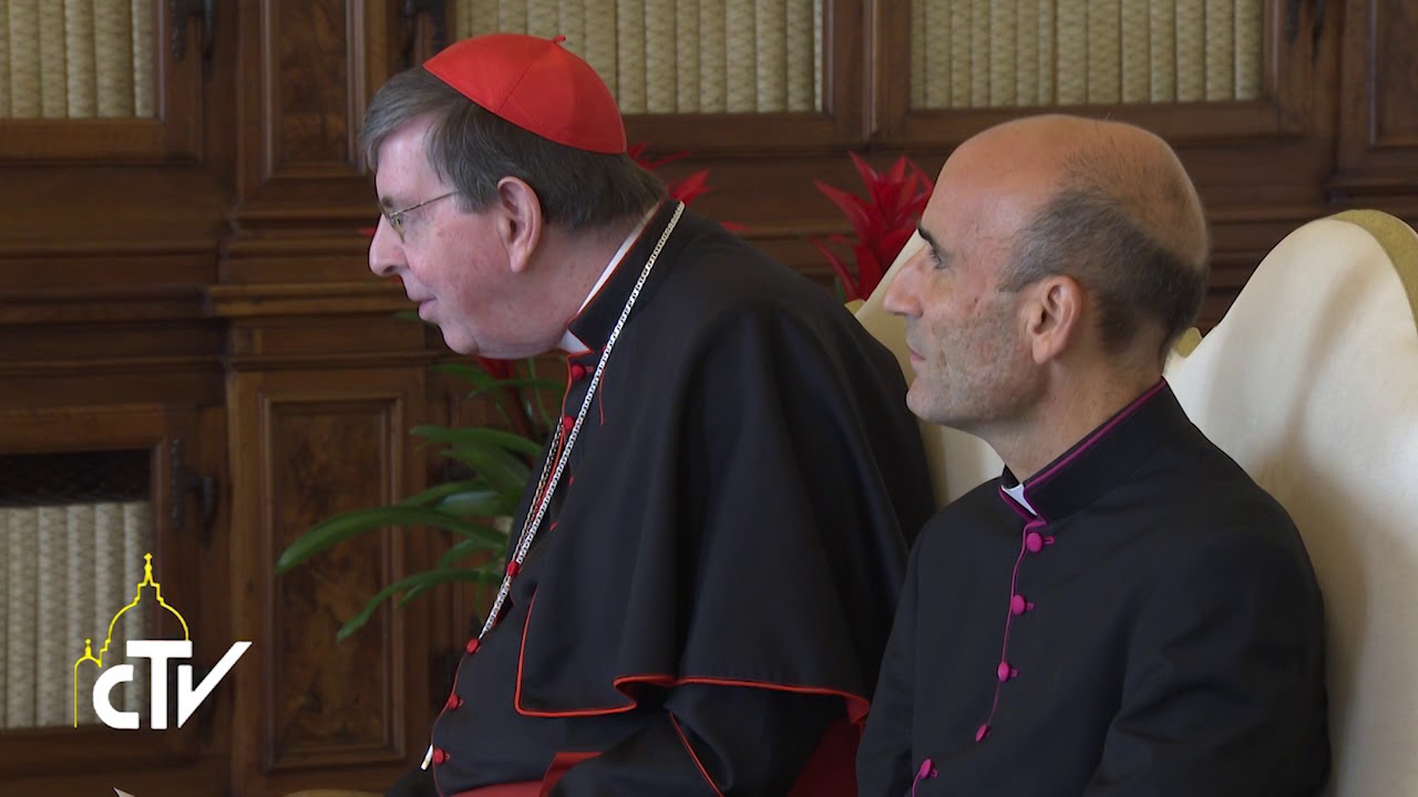 Udienza al patriarca greco ortodosso di Gerusalemme Teofilo III