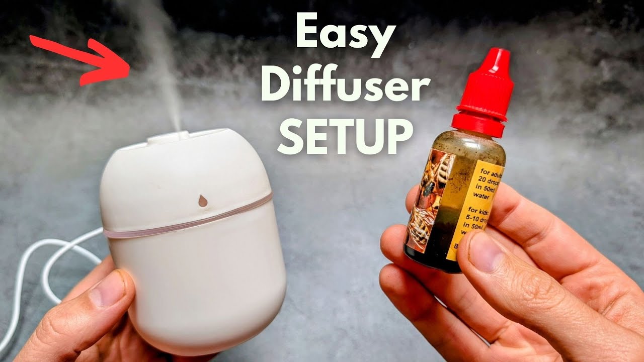 How to SETUP & Use Diffuser for Essential Oils