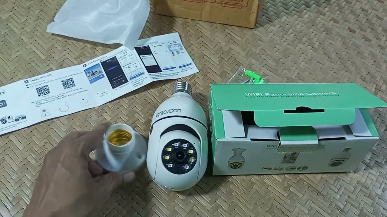 FNKvision#FNK-U12N/D #wifi panorama camera unboxing #20250624#Yoosee