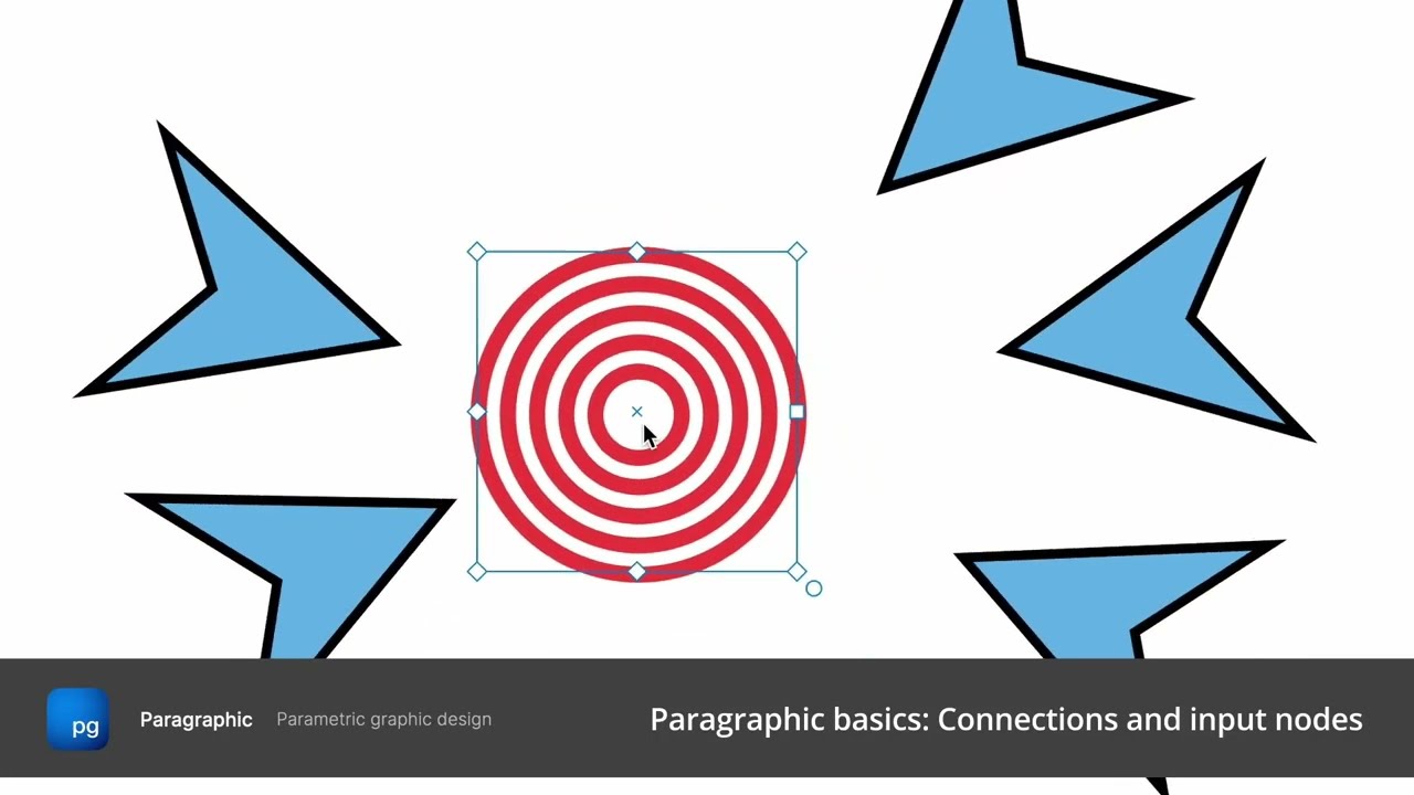 Paragraphic basics: Connections and input nodes