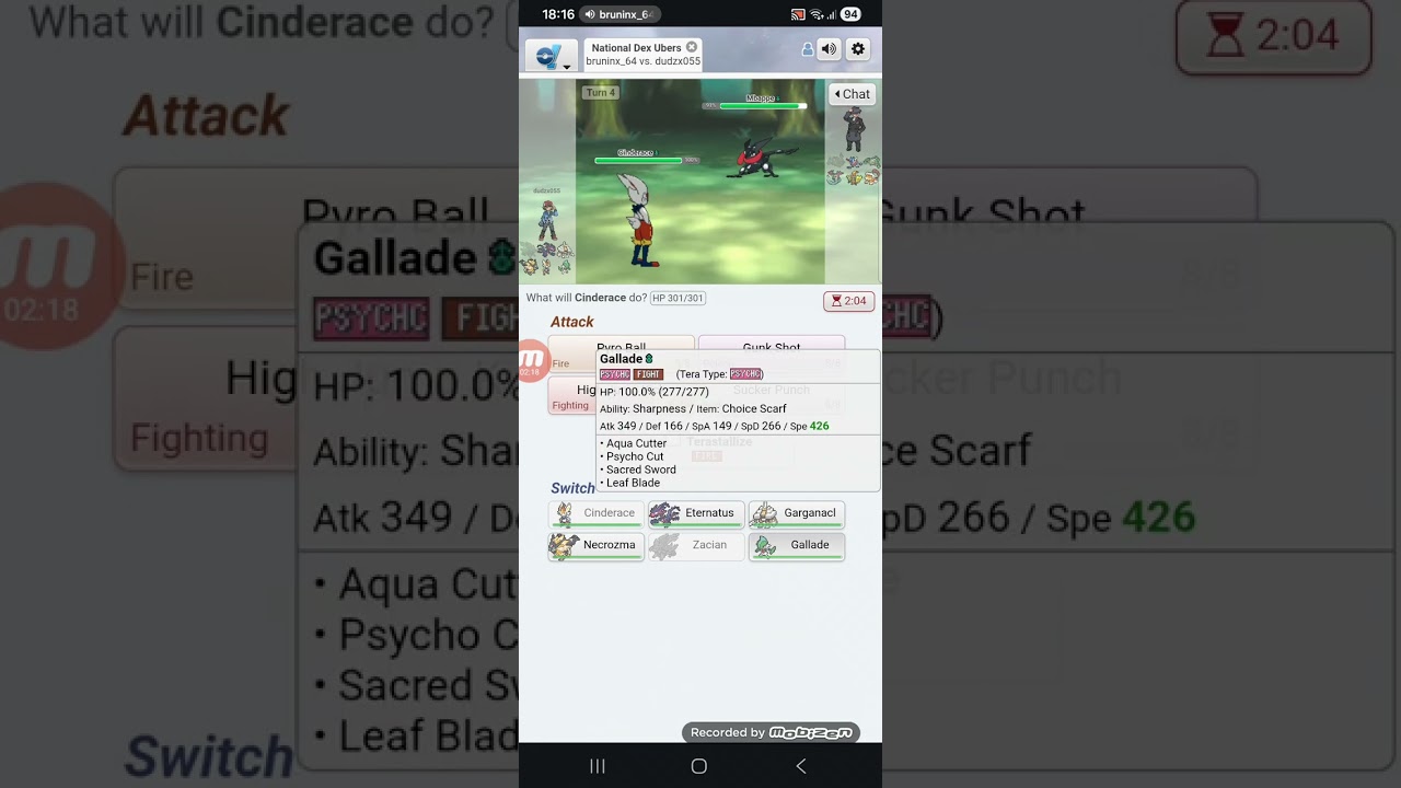 Dinovo nao venci uma batalha no pokemon showdawn 