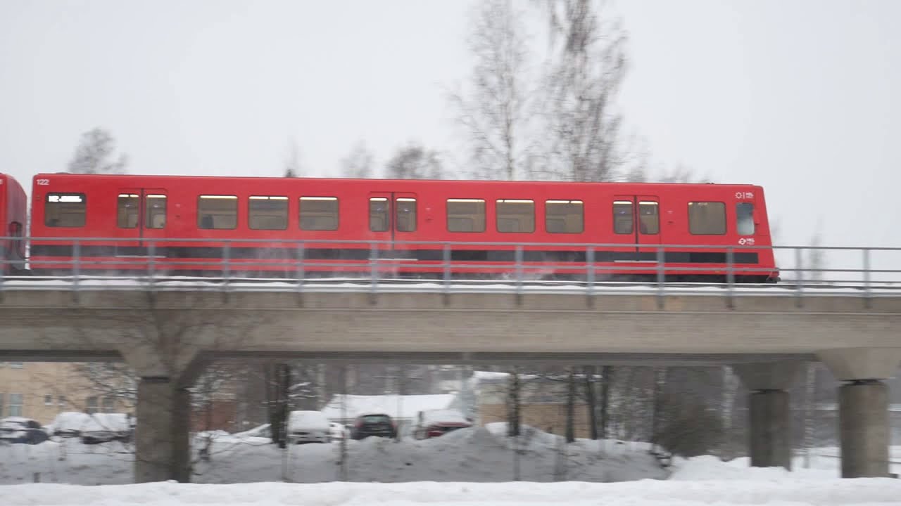 Maailman pohjoisin metroasema Korvatunturinpolulla