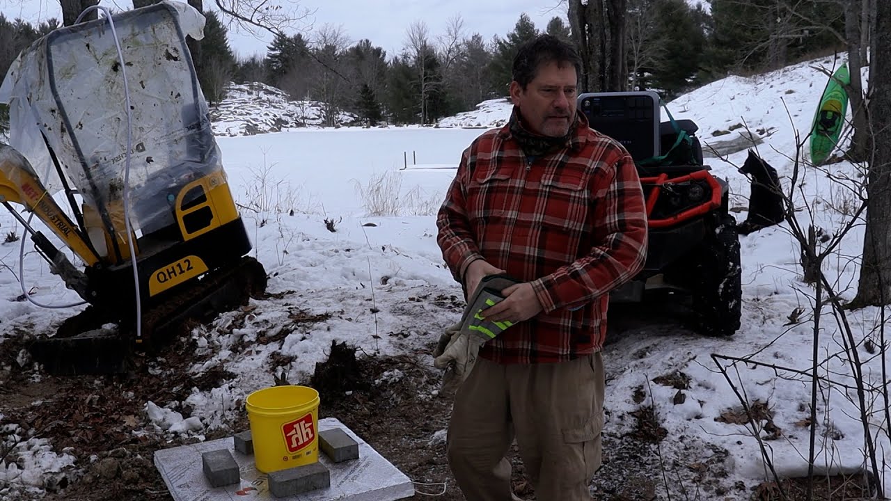 Completing a Shallow Well in the Snow, Rain and Fog - Part 2