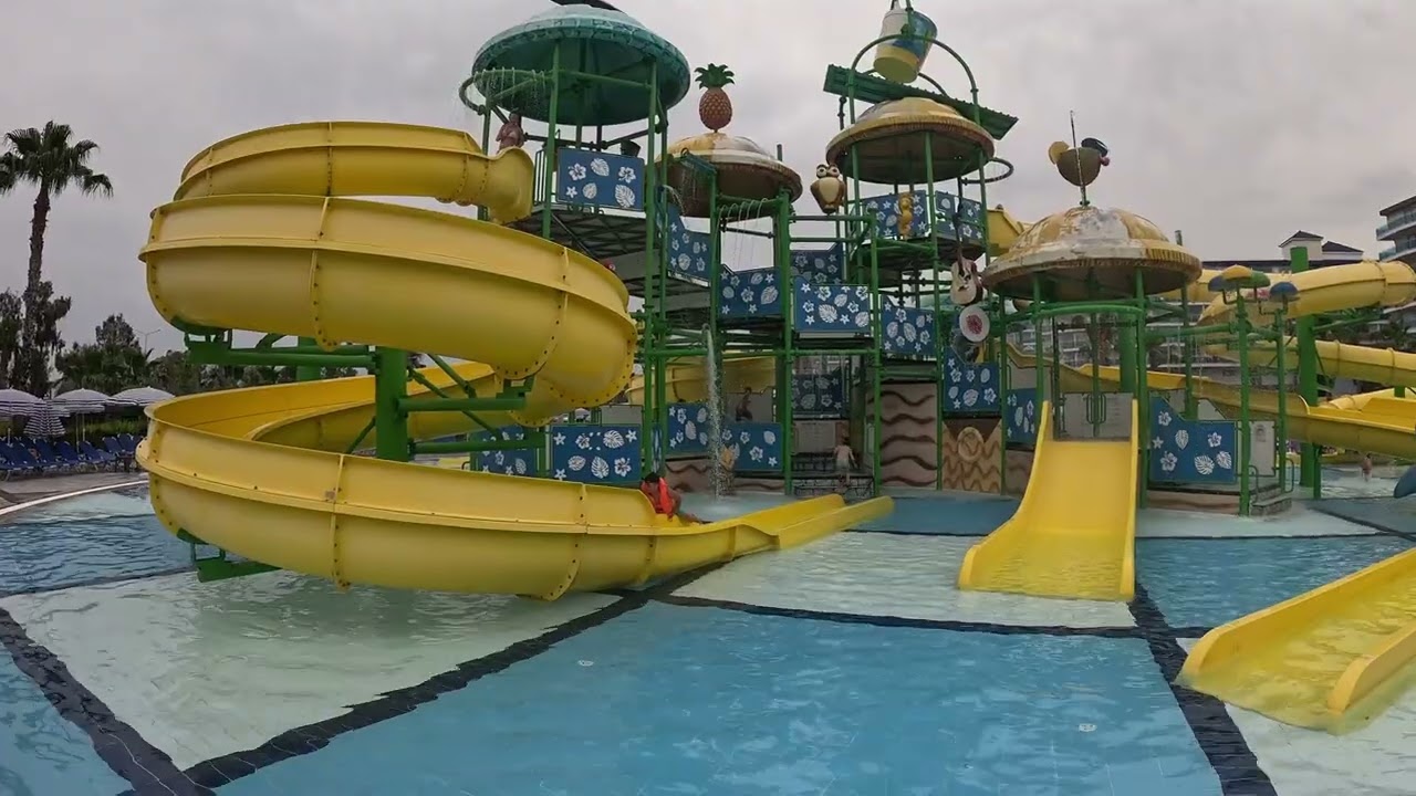 Eftalia Ocean Resort & Spa water slides | Turkey