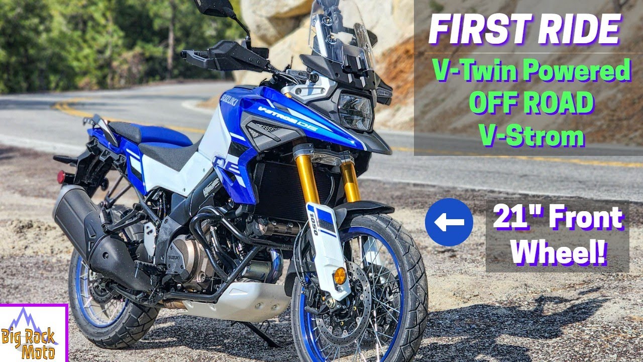 Suzuki V-Strom 1050DE 2023 года — большой, многофункциональный, внедорожный вездеход