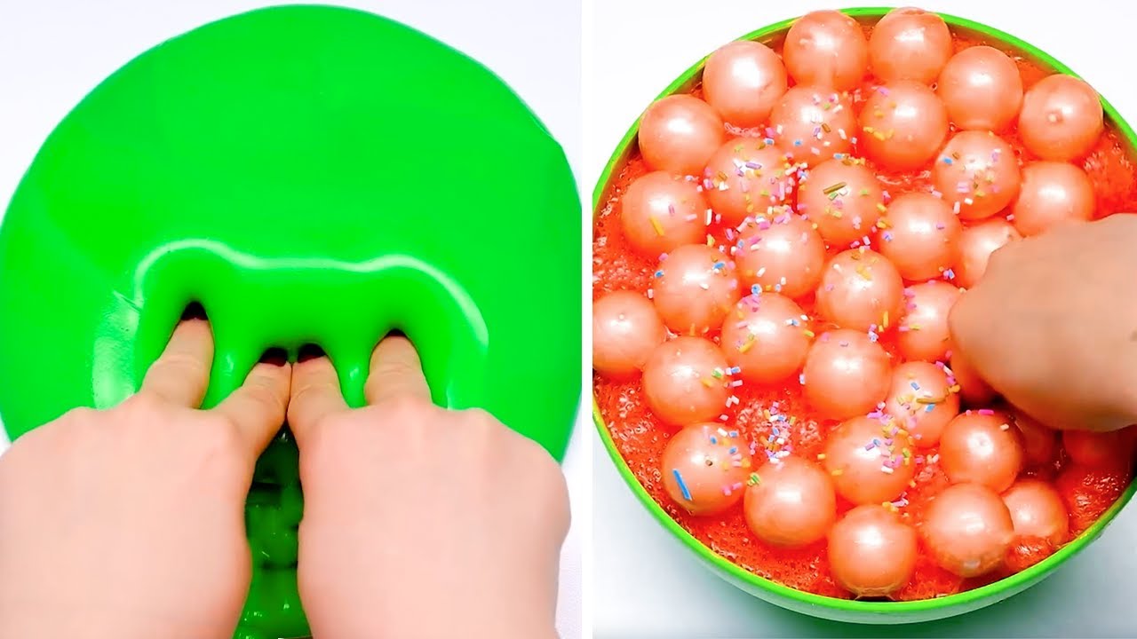 Satisfying Slime ASMR Video That Makes You Relax! So Satisfying..  2676