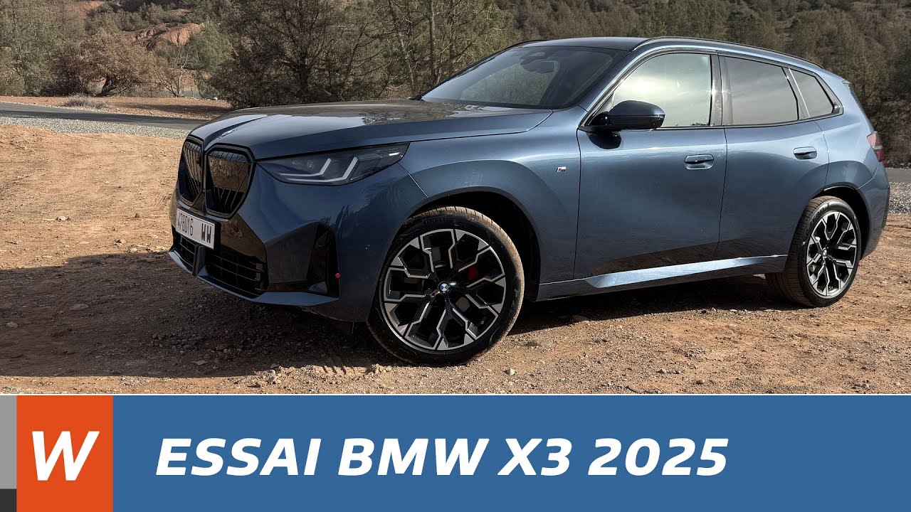 Essai du nouveau BMW X3 2025 Maroc