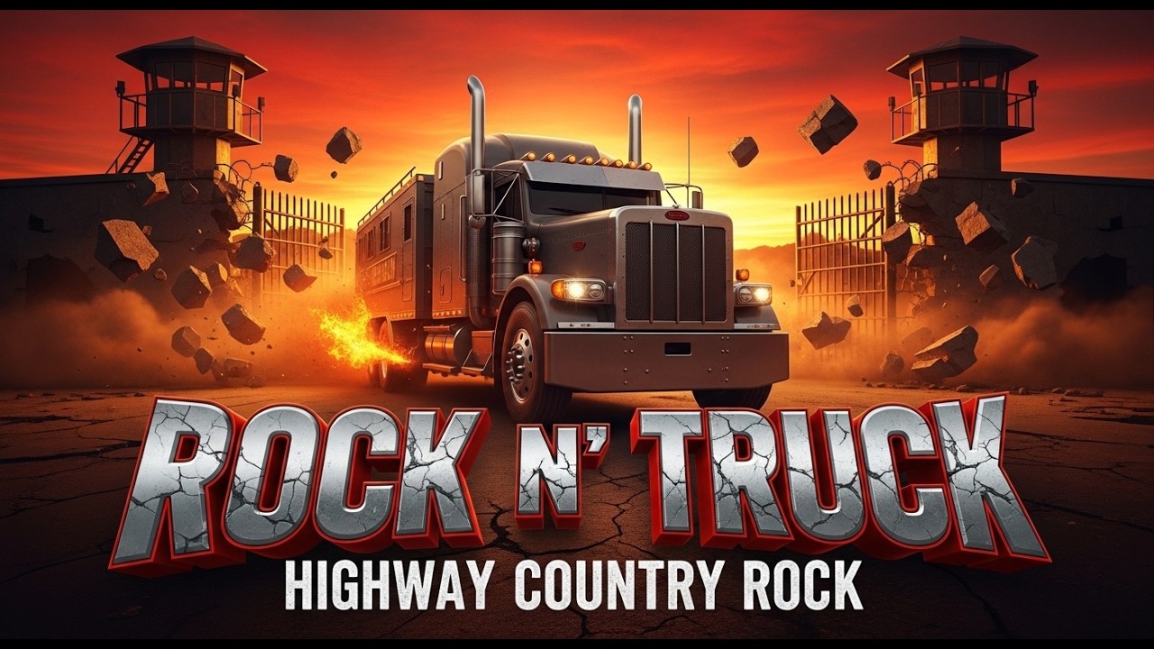 Top Highway Truck Country Rock – Nonstop Driving Energy | Rock N Roll New York #HighwayRock #Rock