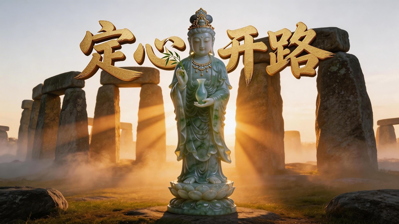 考试前越逼越反弹？528赫兹大悲咒循环｜安抚情绪、稳定发挥｜愿你心定则慧生