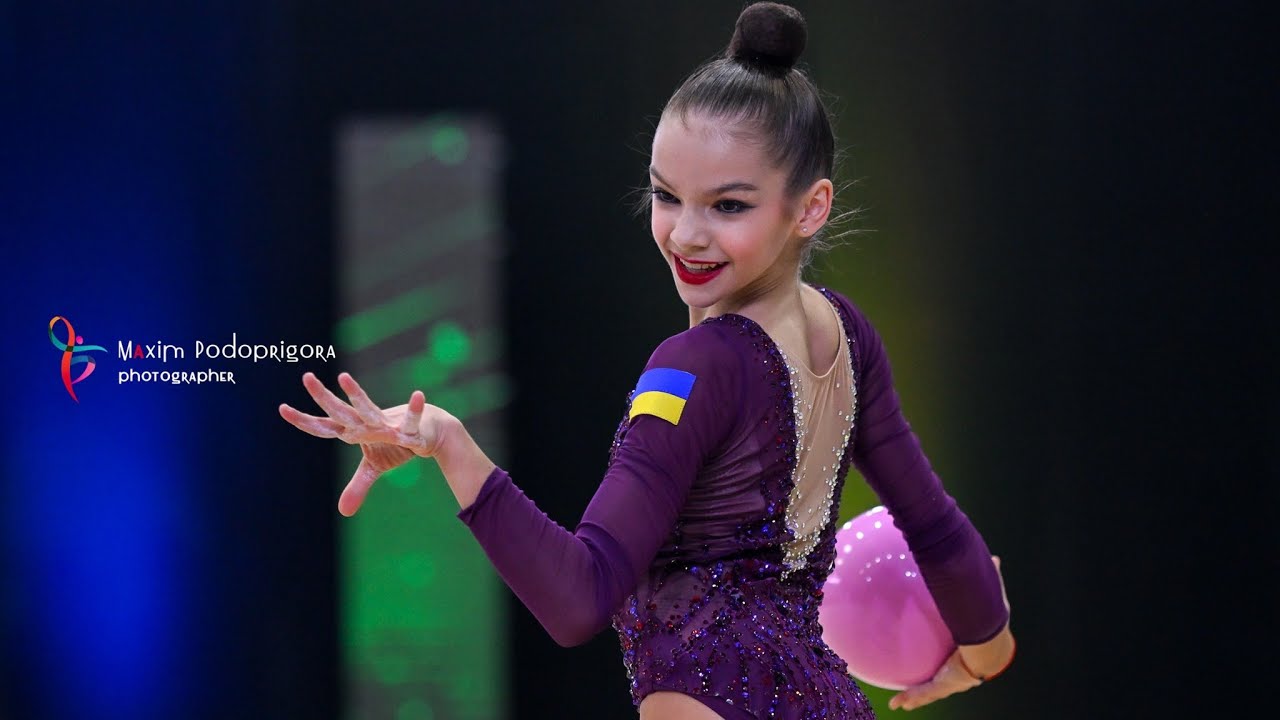 Highlights of the performance of gymnasts from Kyiv 2011-10 w/ball of the «Ukrainian Cup 2024» #1
