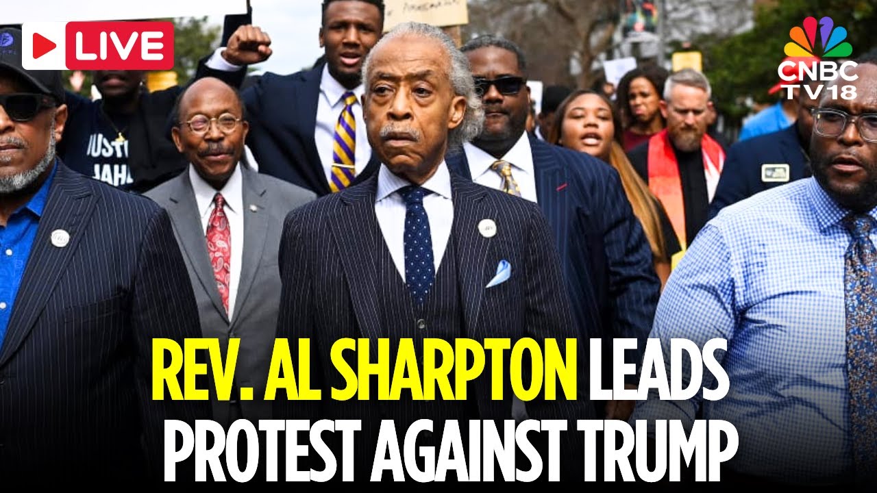 LIVE: Sharpton Leads The March on Wall Street in New York City Against Trump | Zohran Mamdani | N18G