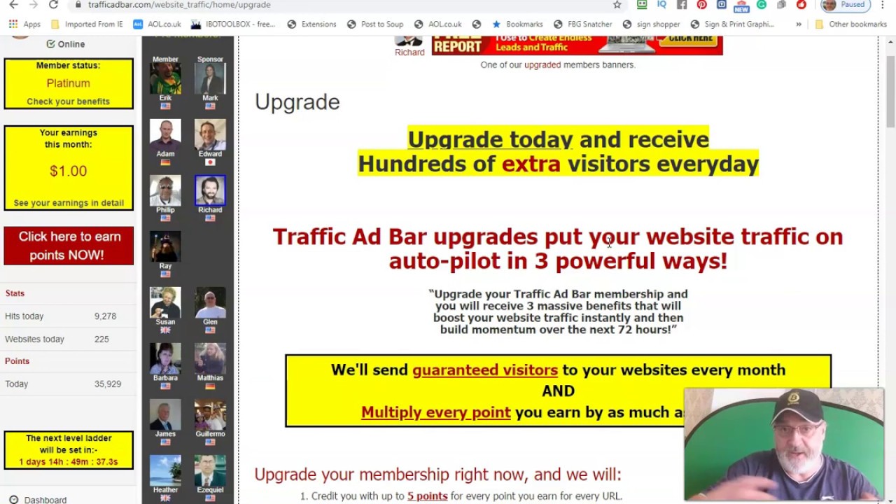 A Quick Tip Using Traffic Ad Bar To Gain More Exposure To Your Offers