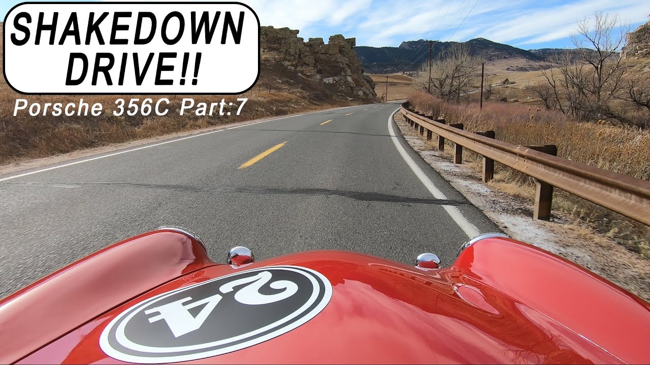 Porsche 356C SHAKEDOWN DRIVE! -- Project #7 Safety bits