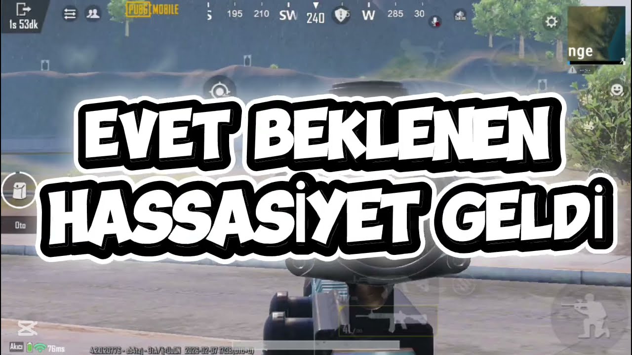 PUBG Mobile En İyi Hassasiyet Ayarları 🔥 Jirolu & Jirosuz | Abonelerim İçin