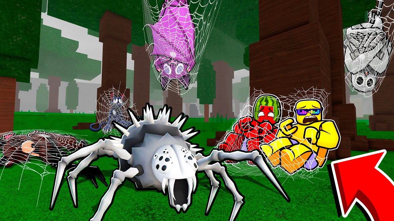 SPIDER BOSS ENTITY in 99 Nights in the Forest