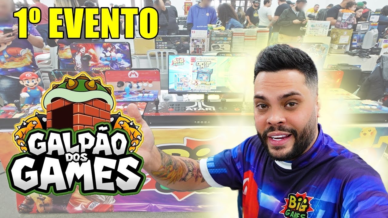 SÓ ITEM RARO ! - 1º Evento do Galpão dos Games