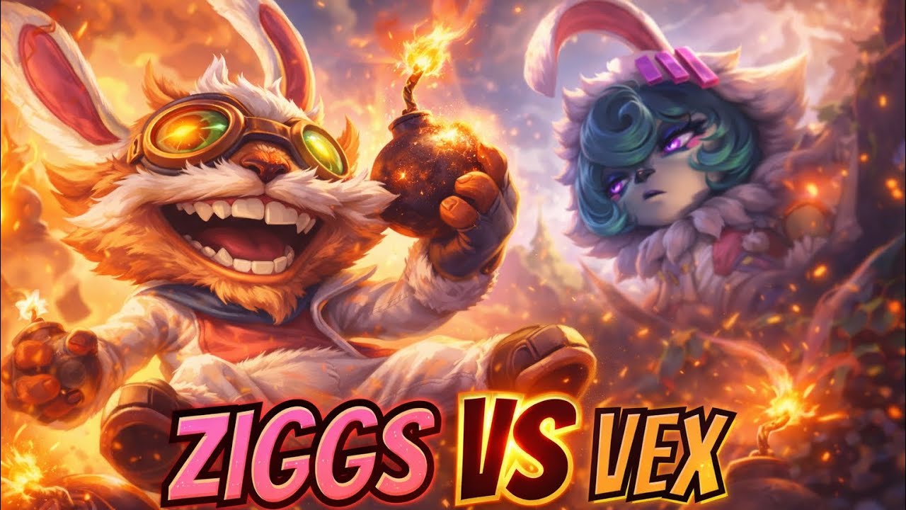 Mid Ziggs vs Vex – Hard or Easy Matchup? | Explosive Lane Domination