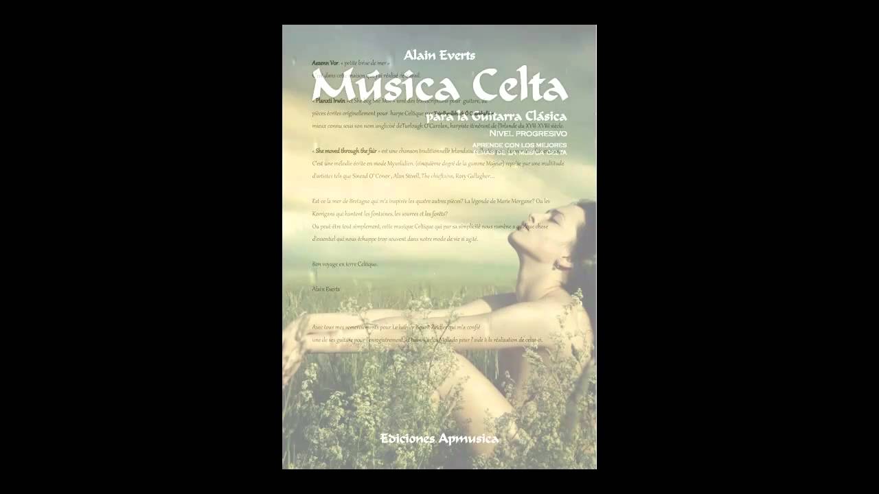 M&uacute;sica Celta para Guitarra, Alain Everts - Ediciones Apmusica