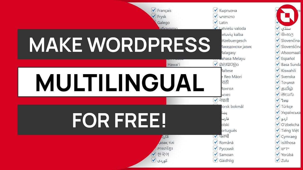 How to Make Your WordPress Website Multilingual (Any Language) for FREE