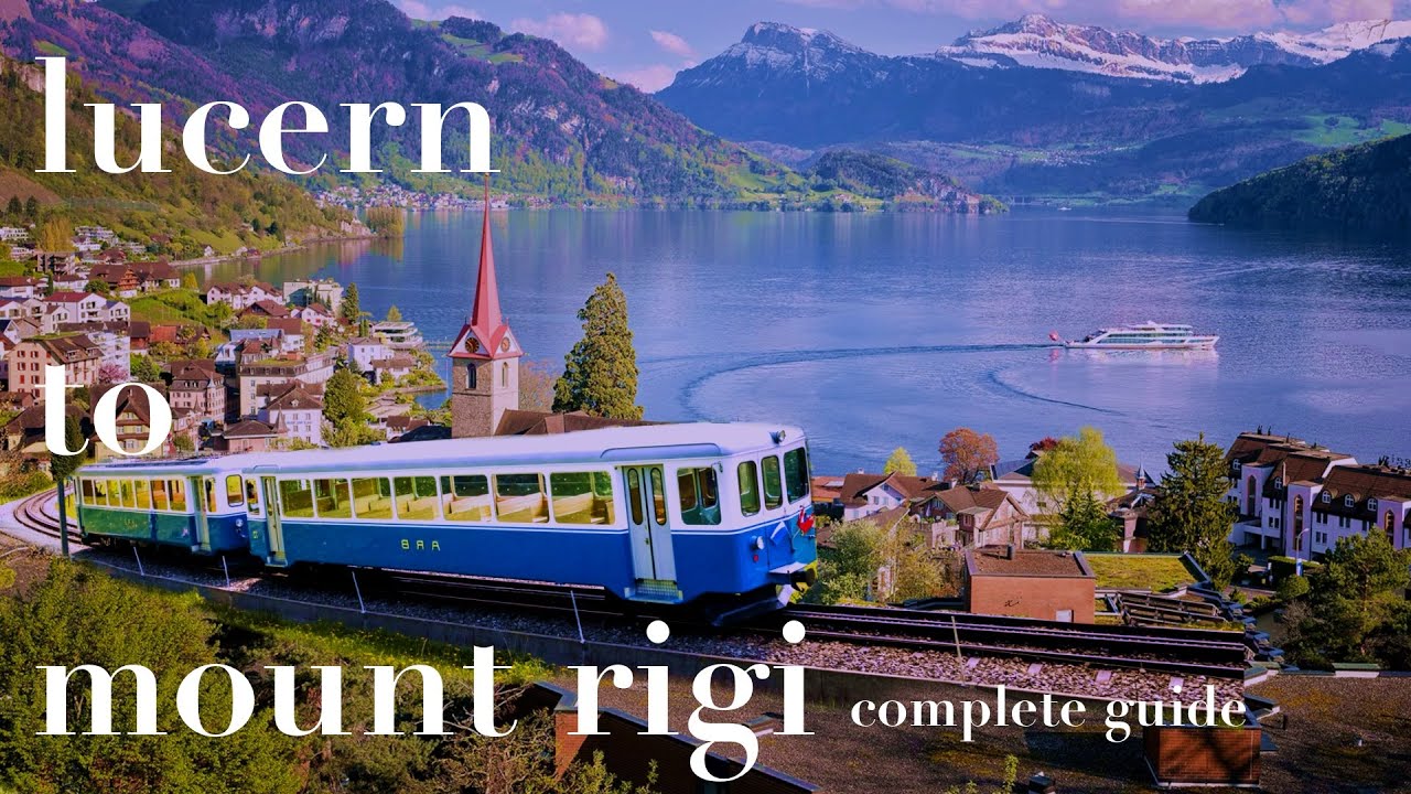 Mount Rigi from Lucerne | Boat Cruise, Cogwheel & Panoramic Swiss Train (Europe day 4)