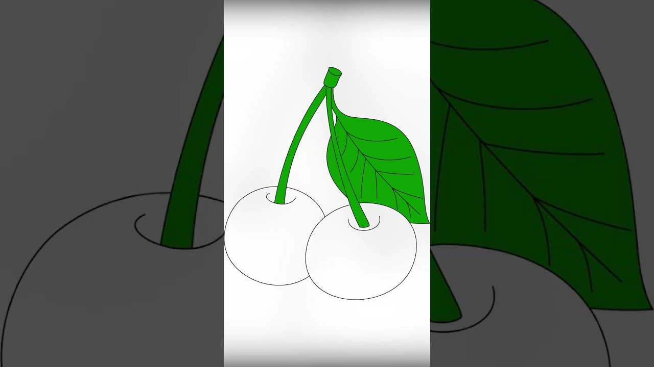 Easy Draw Cherry