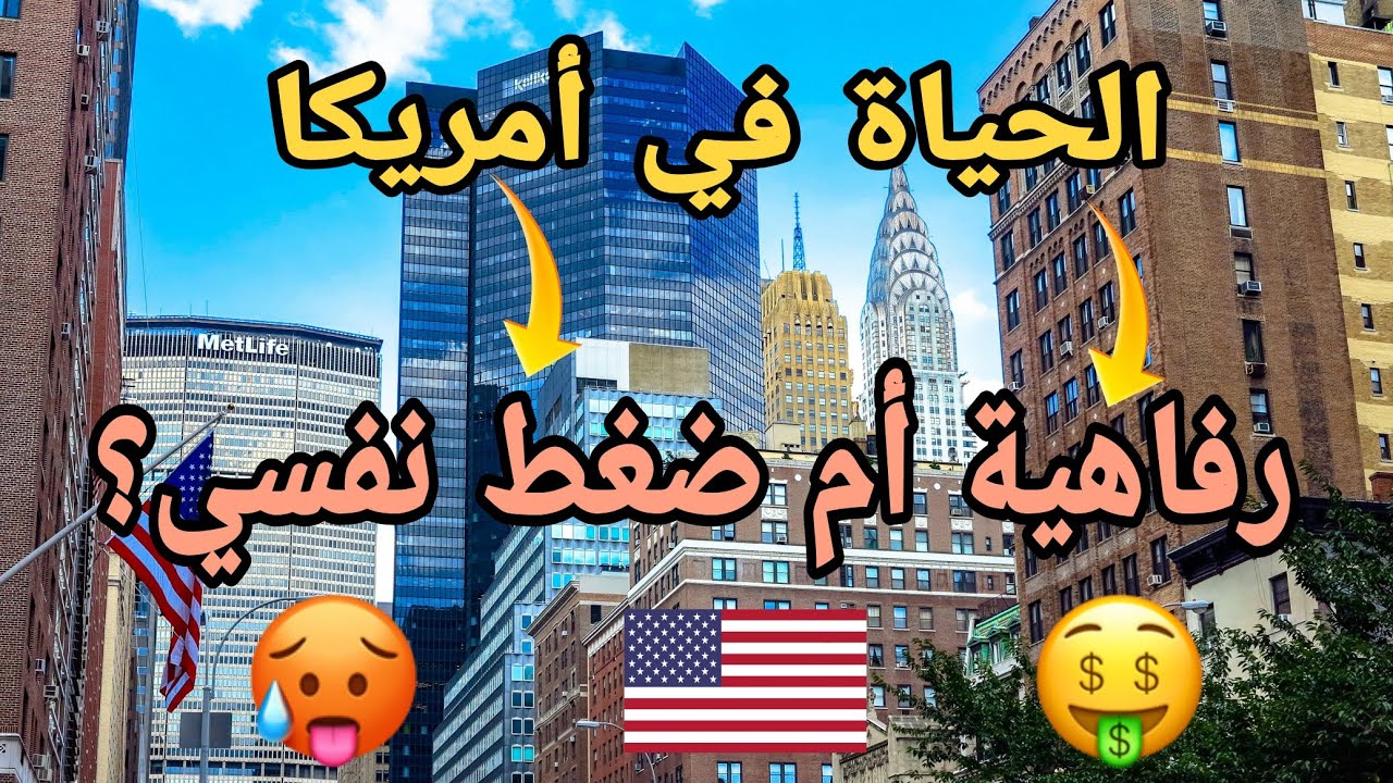 الحياة في أمريكا: رفاهية أم ضغط نفسي؟
