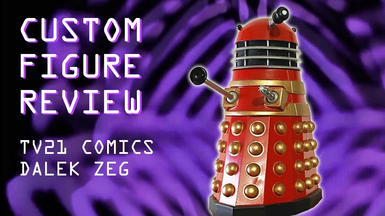 Doctor Who Custom Figure Review - Zeg (TV21 Dalek Comics)