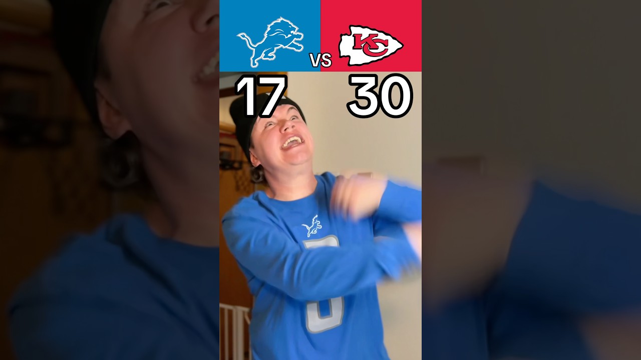 ОБЗОР LIONS VS CHIEFS😳🤣🏈 #nfl #футбол #lions #chiefs #скит #смешно