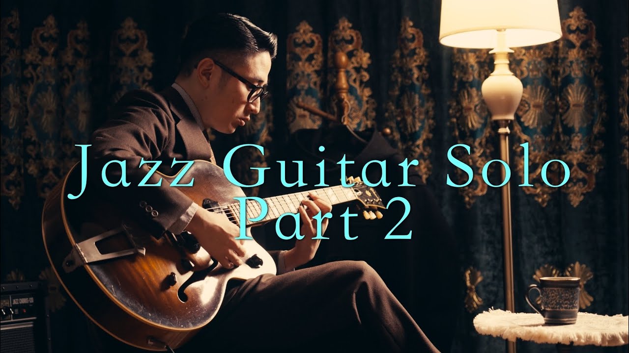 Jazz solo guitar . My old flame. Fly me to the moon . Easy living