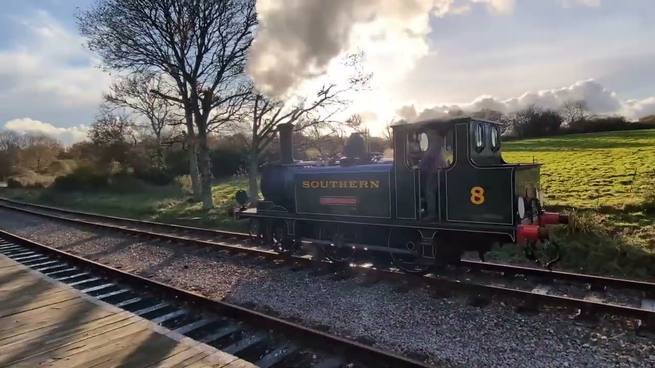 W8 Freshwater | A1X Terrier Class | IoW Steam Railway | Smallbrook Junction Station | 29th Nov 2025