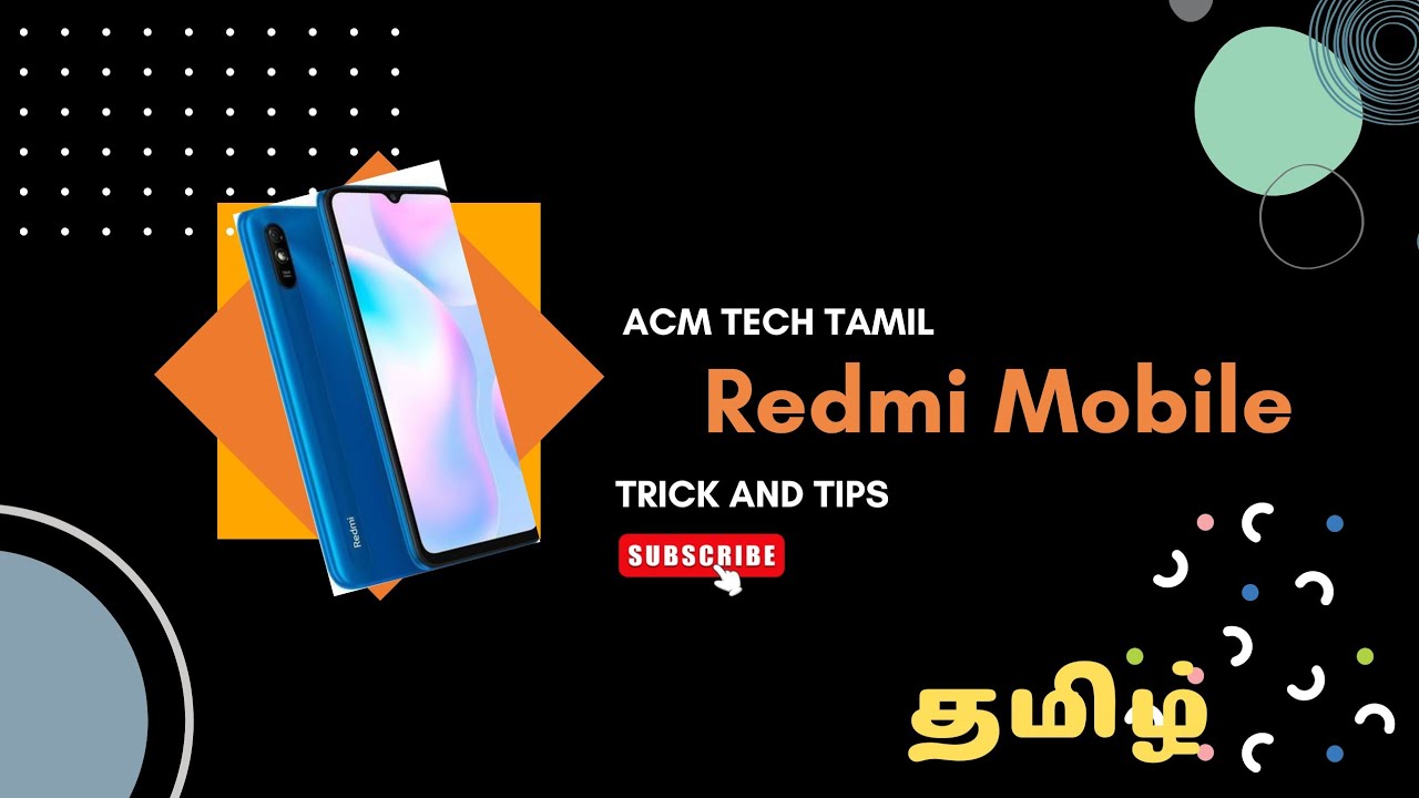 REDMI MOBILE TRICKS IN TAMIL👌 | REDMI MOBILE HIDDEN TRICKS 2024 | MOBILE HIDDEN TRICKS LATEST