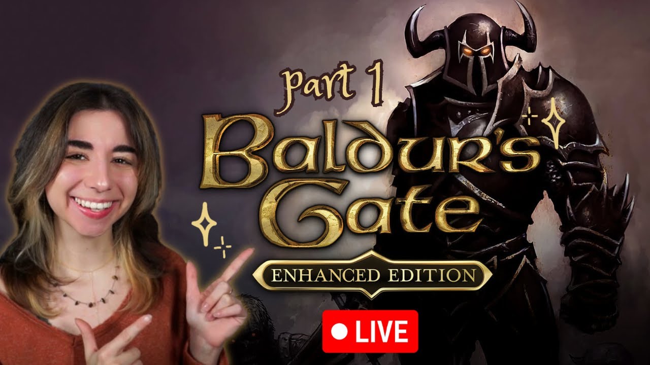 🔴LIVE - Baldur's Gate 1 ⭐️ Part 1
