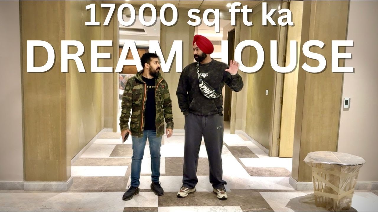 17000 sq. ft ka DREAM HOUSE | Sardarcasm @theregularindianguy