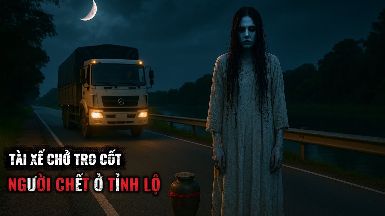 Tài Xế Chở Tro Cốt Người Chết Ở Tỉnh Lộ: Truyện Ma Tài Xế Đường Dài | Truyện Kể Đêm