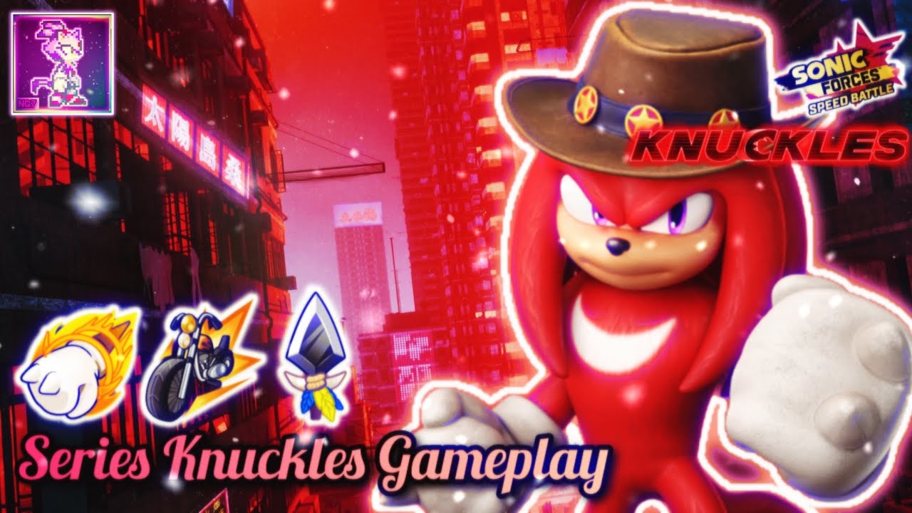 DRIFTING THROUGH THE PAIN | Sonic Forces Speed Battle | Series Knuckles Gameplay