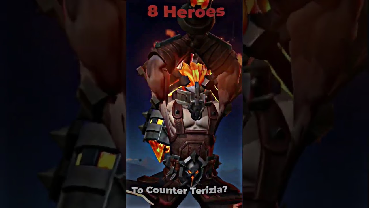 Top 8 Counters Of Terizla | #mlbb #mlbbshorts #ytshorts #gamingvideos
