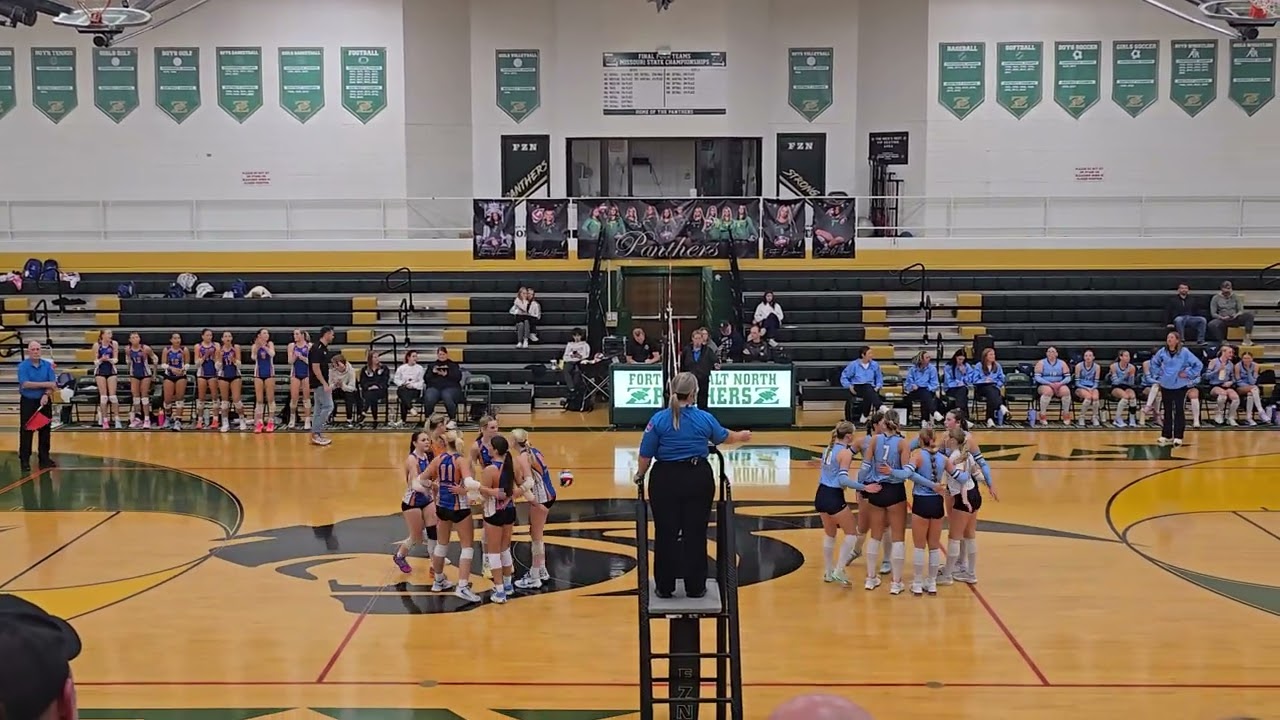 Northpoint Volleyball Varsity vs St Dominic (Set 3) District playoff 10/28/25