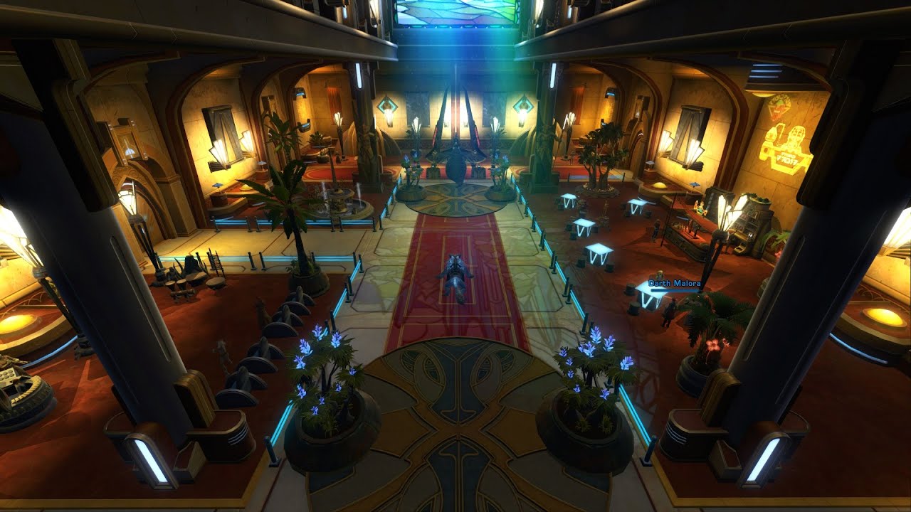 SWTOR - Alderaan Stronghold (decorated)