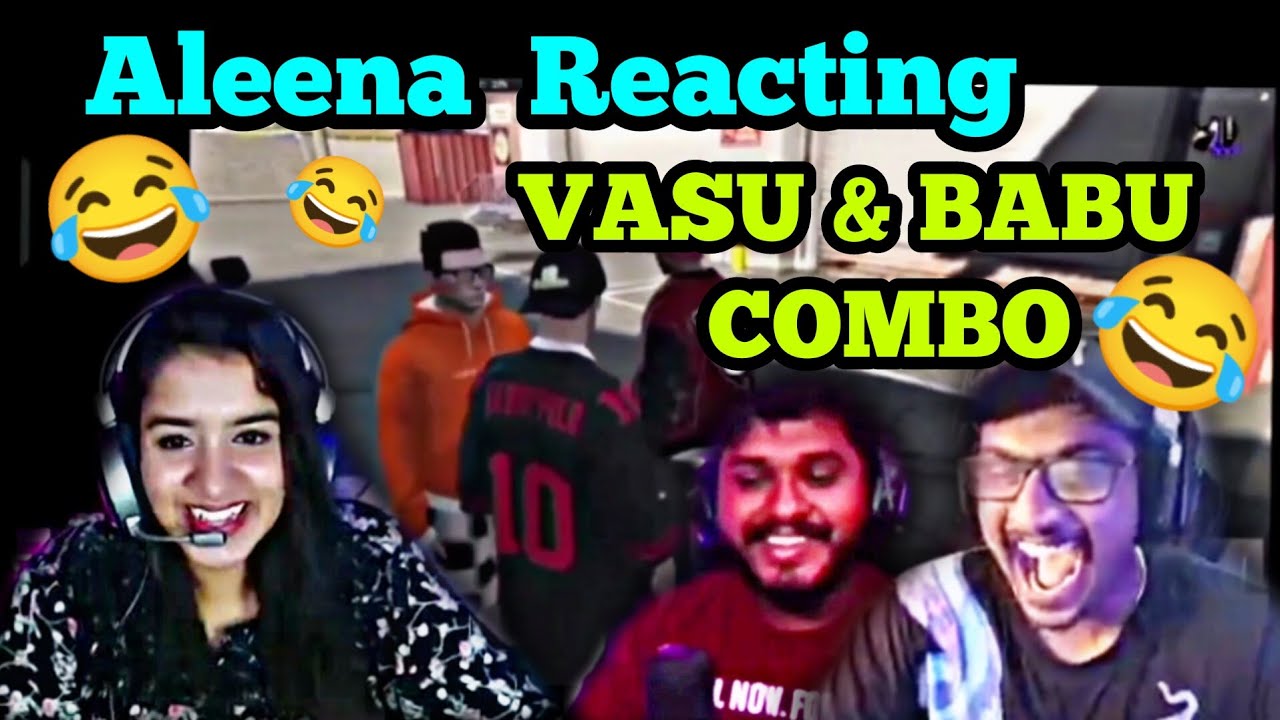 Aleena reacting 😍 VASU & BABU Combo 😂 @cupcakegamingyt  #tkrp #gta5 #eaglegaming #txagamingyt