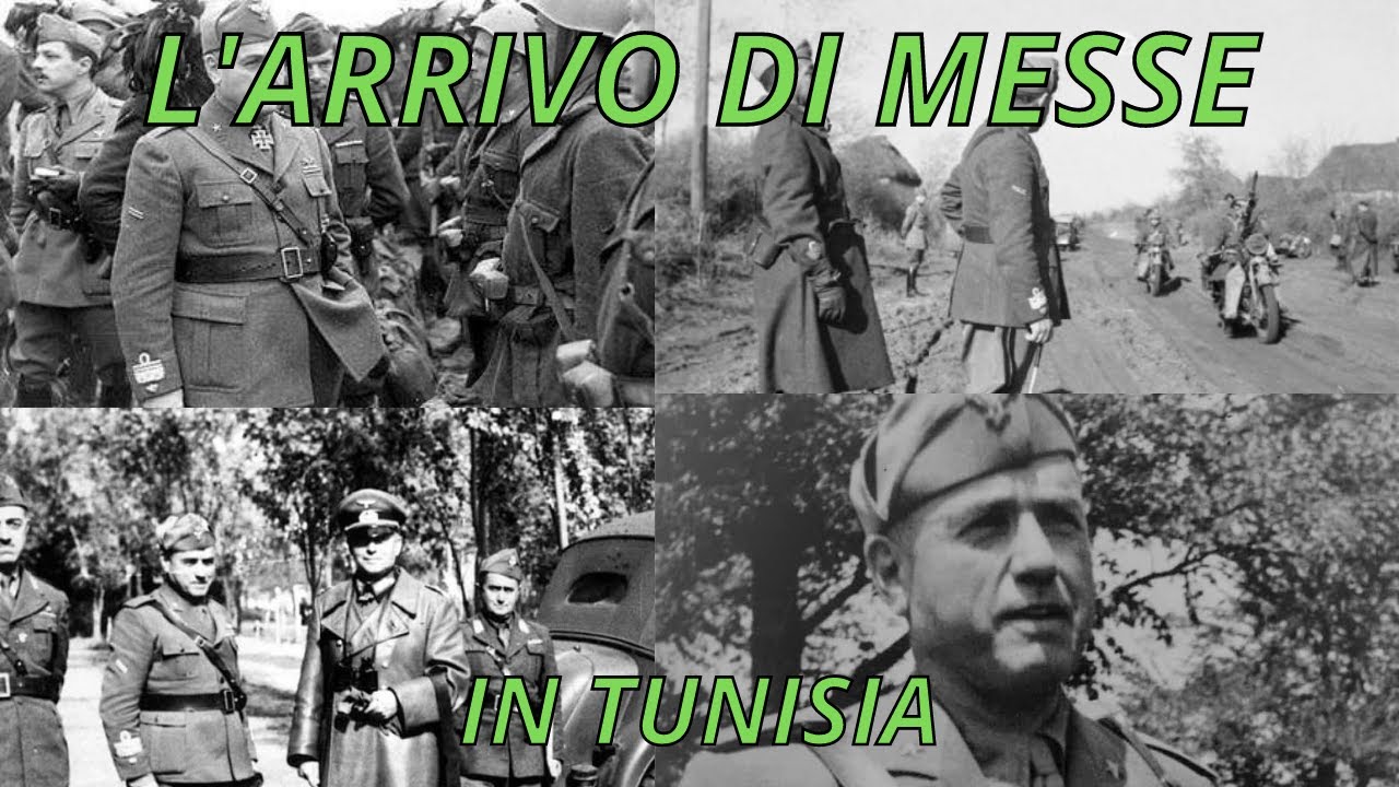 L'arrivo del generale  Giovanni MESSE in TUNISIA