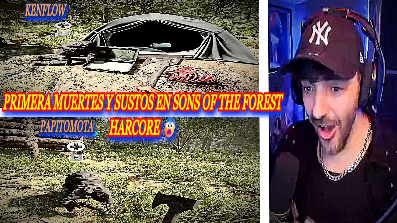 LOS PRIMEROS SUSTOS y las PRIMERAS MUERTES en SONS OF THE FOREST | HARDCORE 😱💀
