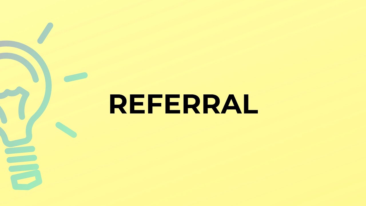 Что означает слово REFERRAL?
