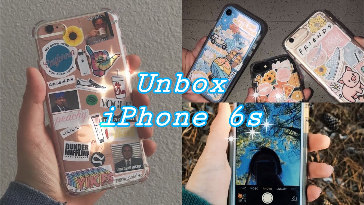 iphone 6s (Rose gold) ☁️ in 2023 📦 unboxing | эстетический влог ~ (set up + camera test)