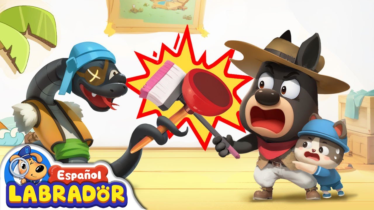 🔍Sheriff Labrador - No Confíes en los Extraños | Videos de Niños | BabyBus en Español