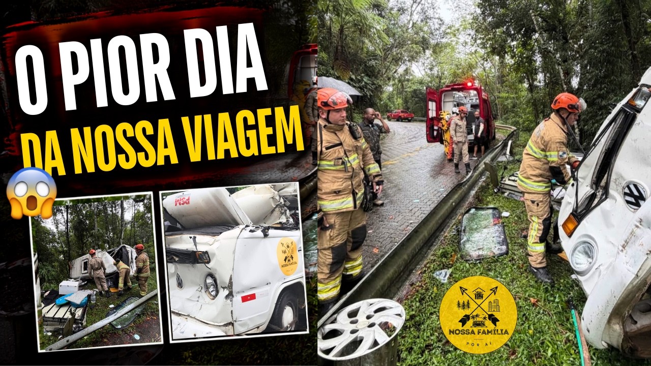 E AGORA VAMOS PARAR COM O CANAL? O PIOR V&Iacute;DEO DA NOSSA VIAGEM.