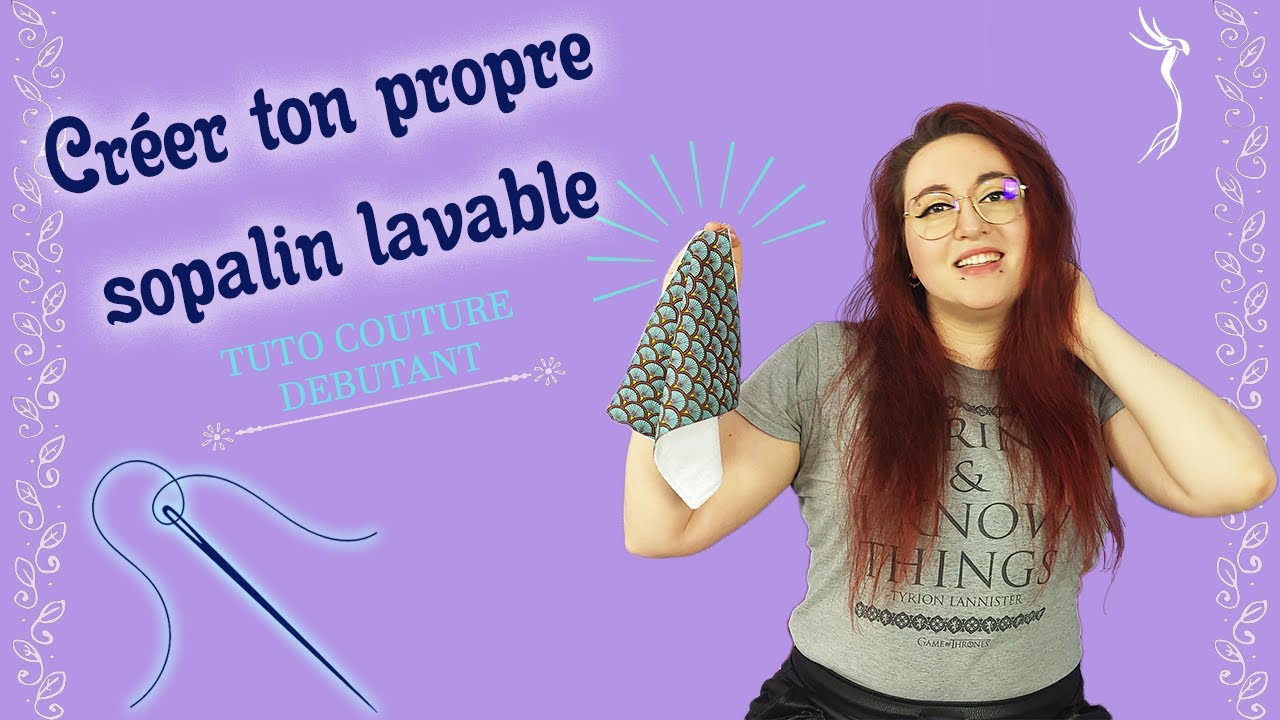 Coudre du sopalin lavable – Tuto couture débutant ~ Conseils couture débutant & intermédiaire