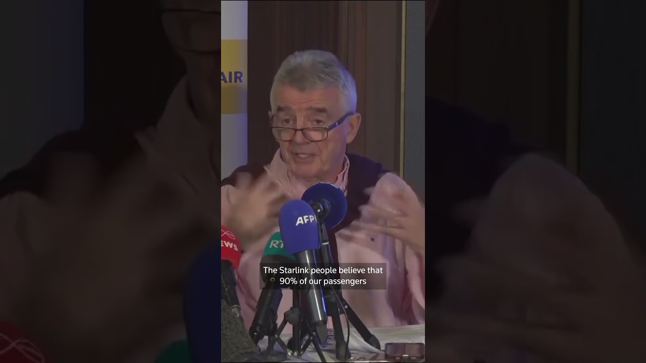 Ryanair's CEO responds to Musk's takeover threat